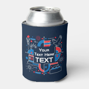 Custom America’s 250th anniversary Can Cooler