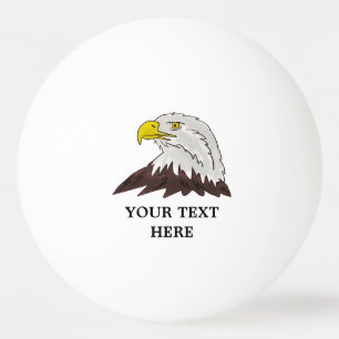 Custom American eagle table tennis ping pong ball