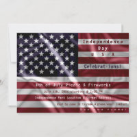 Custom American Flag, 4th of July Celebration