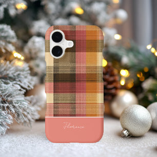 Custom and Cozy Winter Gingham Plaid Pattern