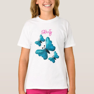 Custom and personalised butterfly T-Shirt