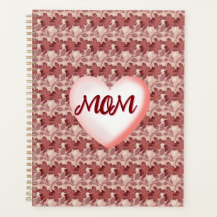 Custom and personalised floral gift for Mum Planner