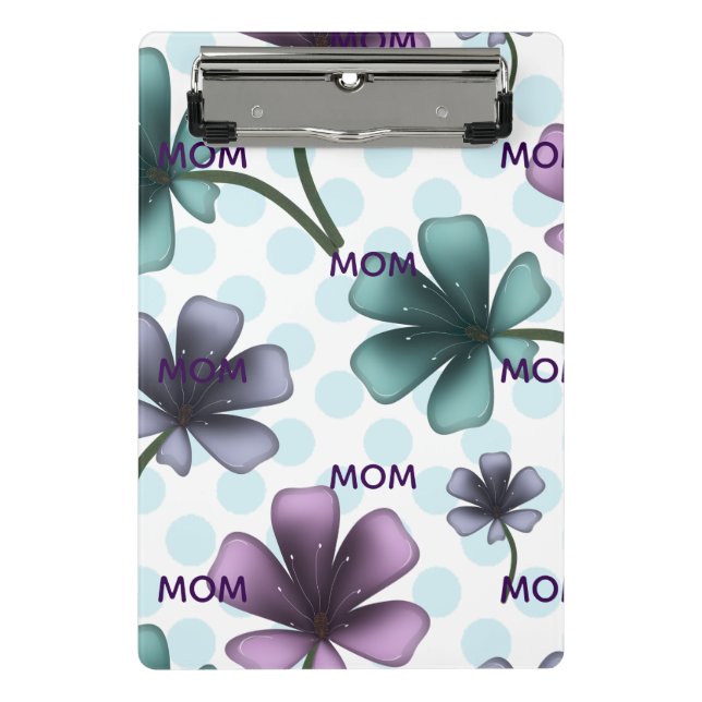 Custom and personalised gift  mini clipboard (Front)