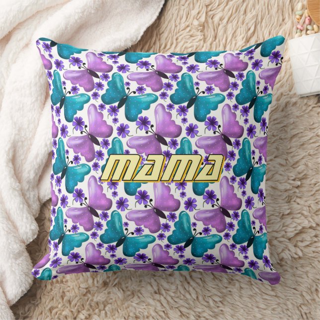 Custom and personalised mother's day gift  cushion (Blanket)