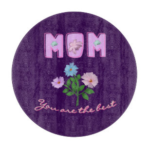 Custom and personalised mother's day gift  cutting board