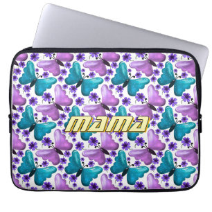 Custom and personalised mother's day gift laptop sleeve