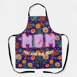 Custom and personalised mother's day gift  lumbar apron