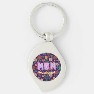 Custom and personalised mother's day gift lumbar key ring