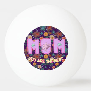 Custom and personalised mother's day gift   ping pong ball
