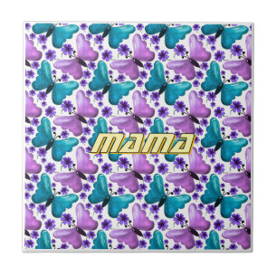 Custom and personalised mother's day gift  tile