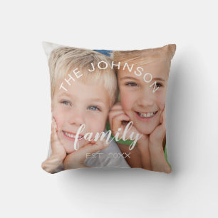 Custom and Personalized Add Your Own Photo Cushion