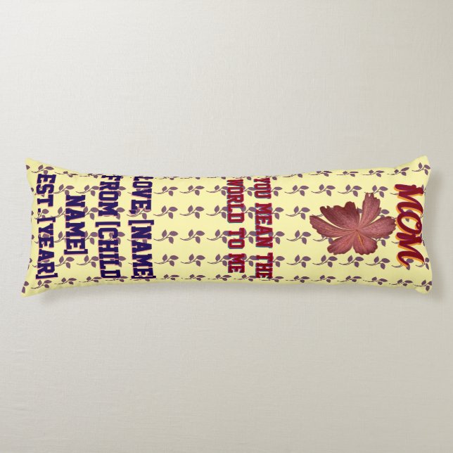 Custom and personalized gift  body cushion (Front)