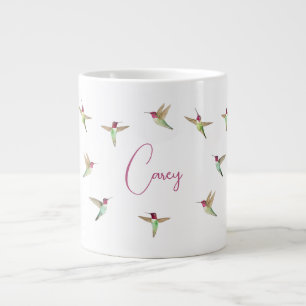 Custom Anna's Hummingbirds Large Coffee Mug