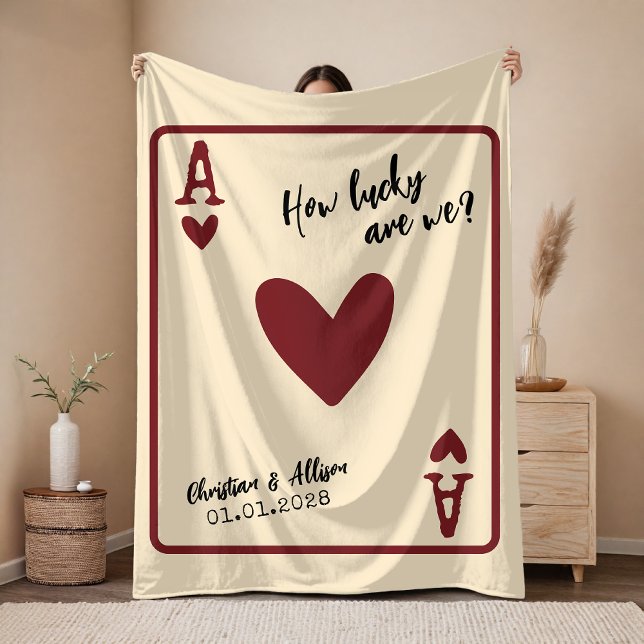 Custom Anniversary Blanket Gift for Wifey & Hubby (Custom Wedding Blanket Gift for Husband and Wife – Personalized Throw Gift for Bride and Groom)