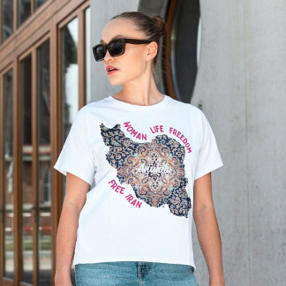 Custom Anniversary Gifts for Persian Girlfriend T-Shirt