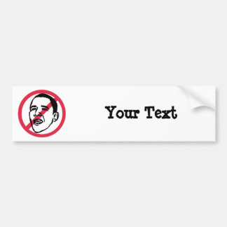 Custom Anti-Obama Bumper Sticker