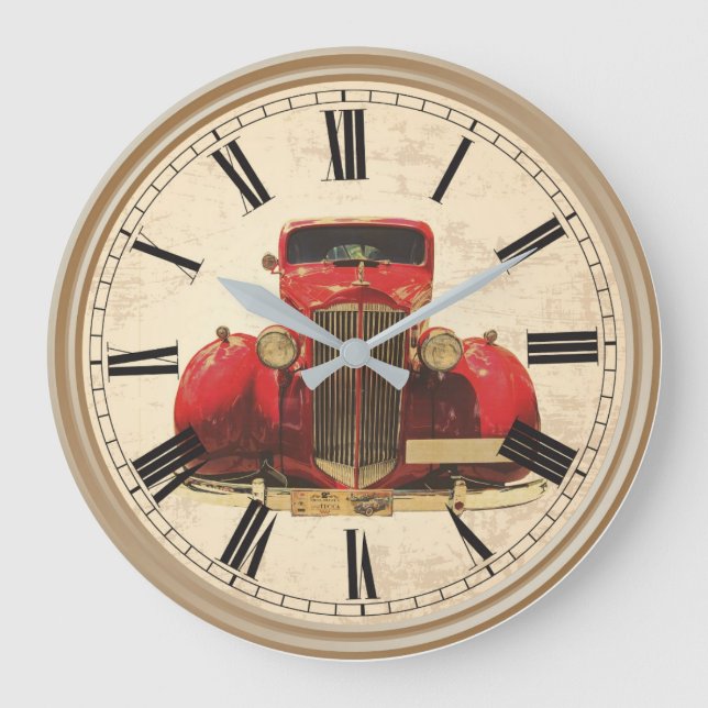 Custom antique car clock (Front)