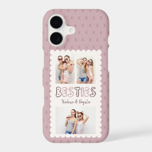 Custom Any Colours 3 Photo Friends Besties 