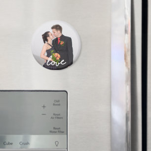 Custom Any Photo Love Personalised Magnet