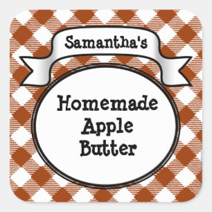 Custom Apple Butter or Anything Canning Jar Label