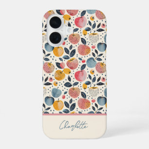 Custom Apple Pattern Phone Case