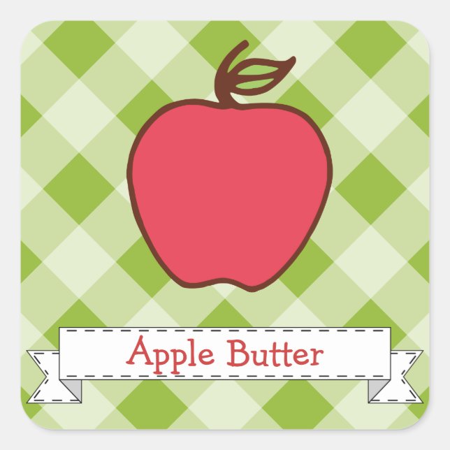Custom Apple Stickers (Front)