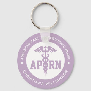 Custom APRN Advanced Practice Registered Nurse Key Ring