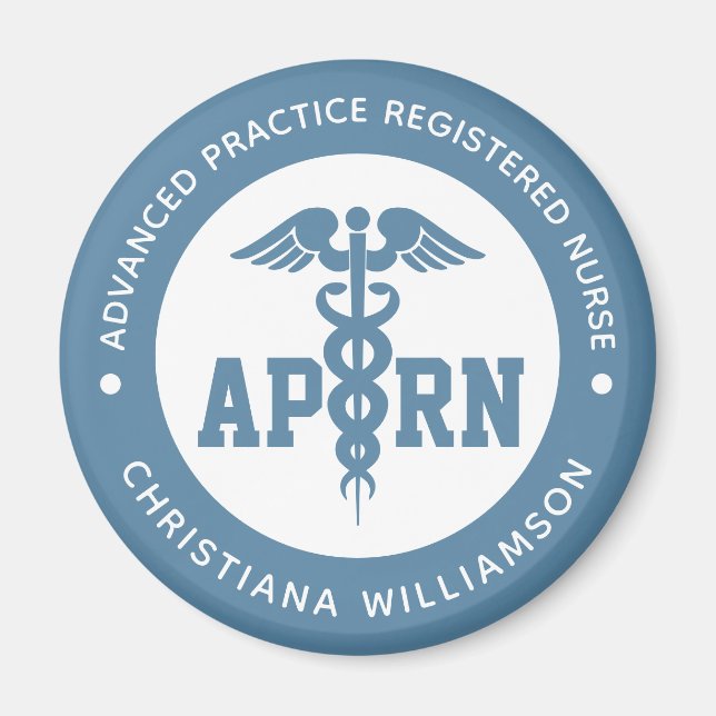 Custom APRN Advanced Practice Registered Nurse Magnet (Front)