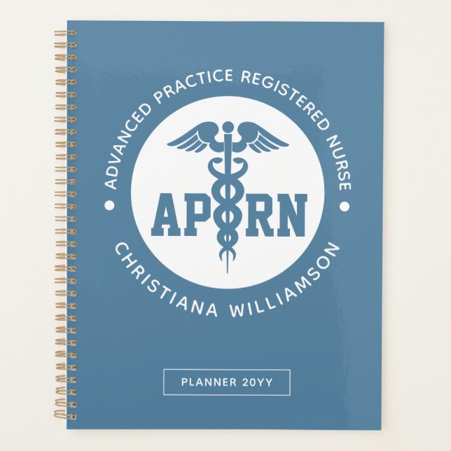 Custom APRN Advanced Practice Registered Nurse Planner (Front)