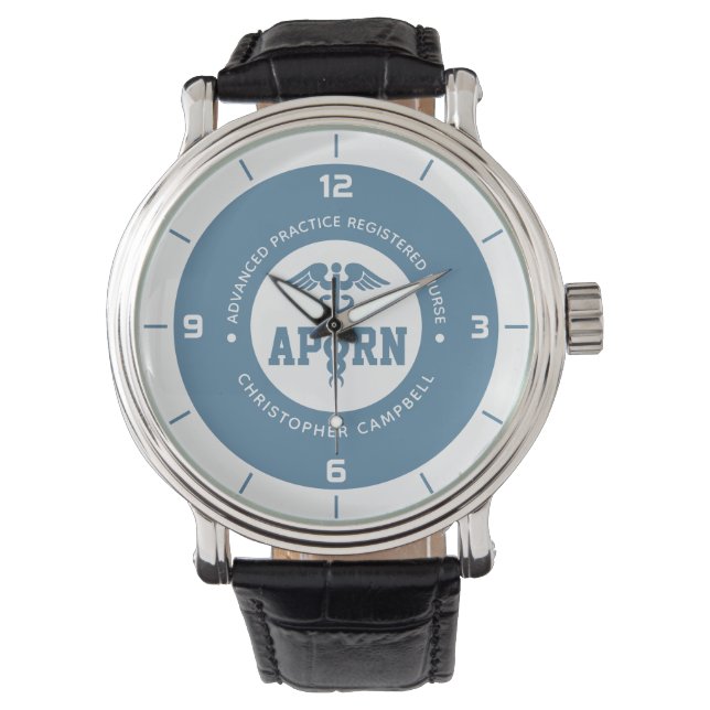 Custom APRN Advanced Practice Registered Nurse Watch (Front)