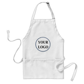 Custom Apron For Women Chef Female Blue With Logo