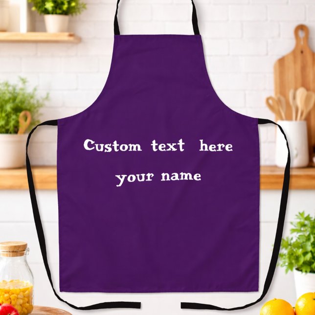 Custom Apron Personalised Name Logo Kitchen Gift (Creator Uploaded)
