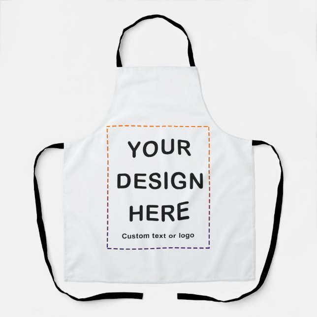 Custom Aprons for Men Women, Personalised Shirts w (Front)