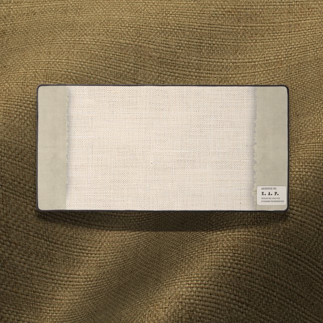 Custom Archivist Linen Textured Specimen Series Desk Mat (Creator Uploaded)