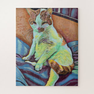 Custom Art Cat Puzzle