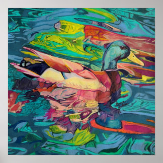 Custom Art Duck Print