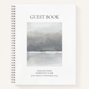 Custom Art Show Exhibition Guest Book
