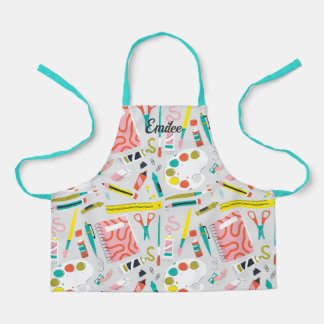 Custom Art Supply All-Over Print Art Apron