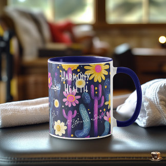 Custom Artistic Mug for Wellness Business - Cactus