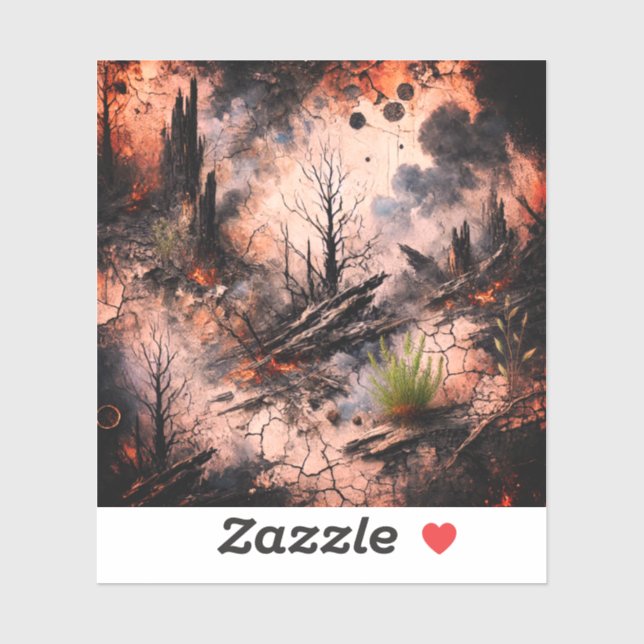 Custom Artistic Vinyl Sticker (Sheet)