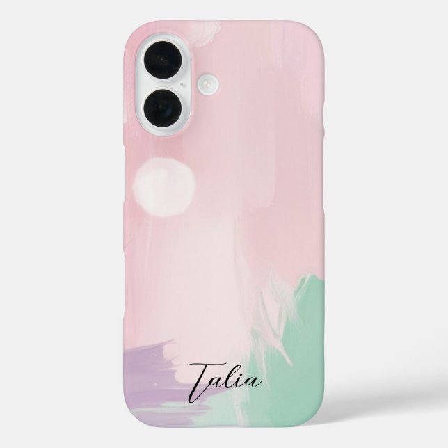 Custom artsy phone case (Back)
