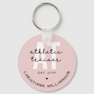Custom Athletic Trainer AT athletic training Key Ring