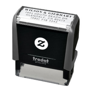 Custom Attorney Business Partnership Office Self-inking Stamp