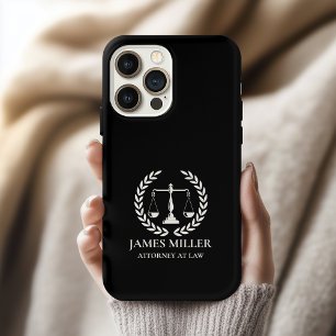 Custom Attorney Phone Case, Lawyer Graduation Gift iPhone 15 Pro Case