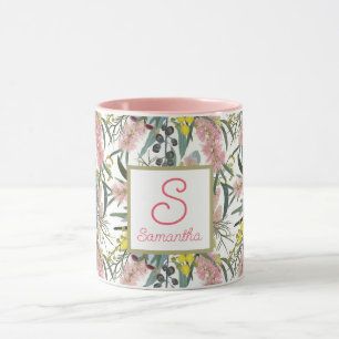 Custom Aussie Native Bush Blooms Mug