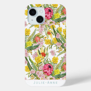 Custom Australian Tropical Summer iPhone 15 Case