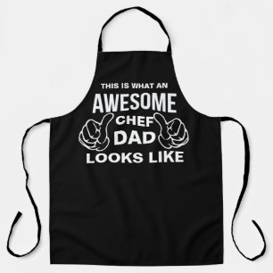 Custom Awesome Dad - Personalised Chef Apron