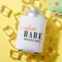 Custom Babe Funny Saying Personalised Name