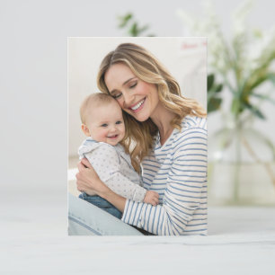 Custom Baby Announcement Photo Card