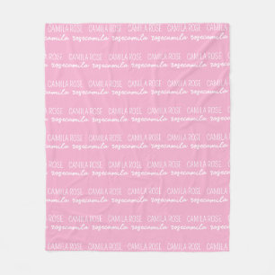 Custom Baby Blanket with Name, Personalized Name B